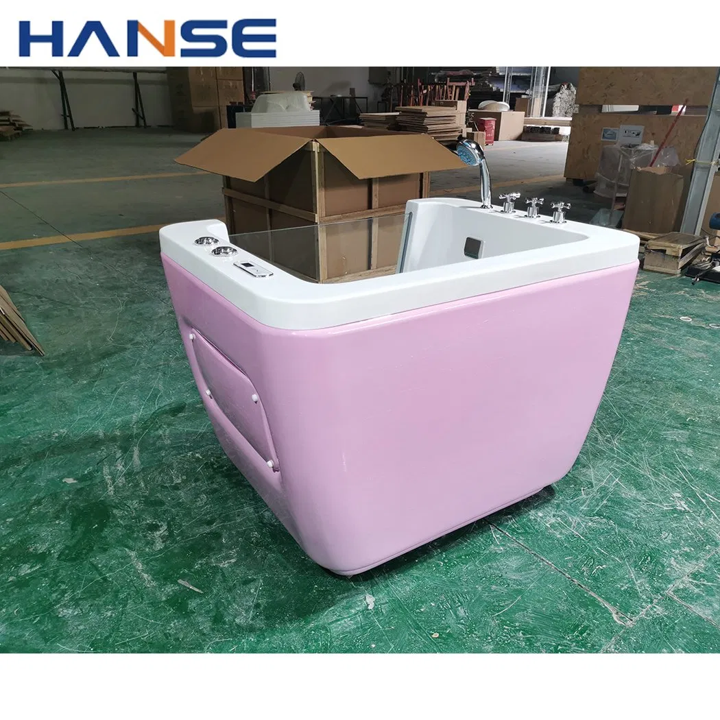 Детская акриловая ванна с гидромассажем и подсветкой