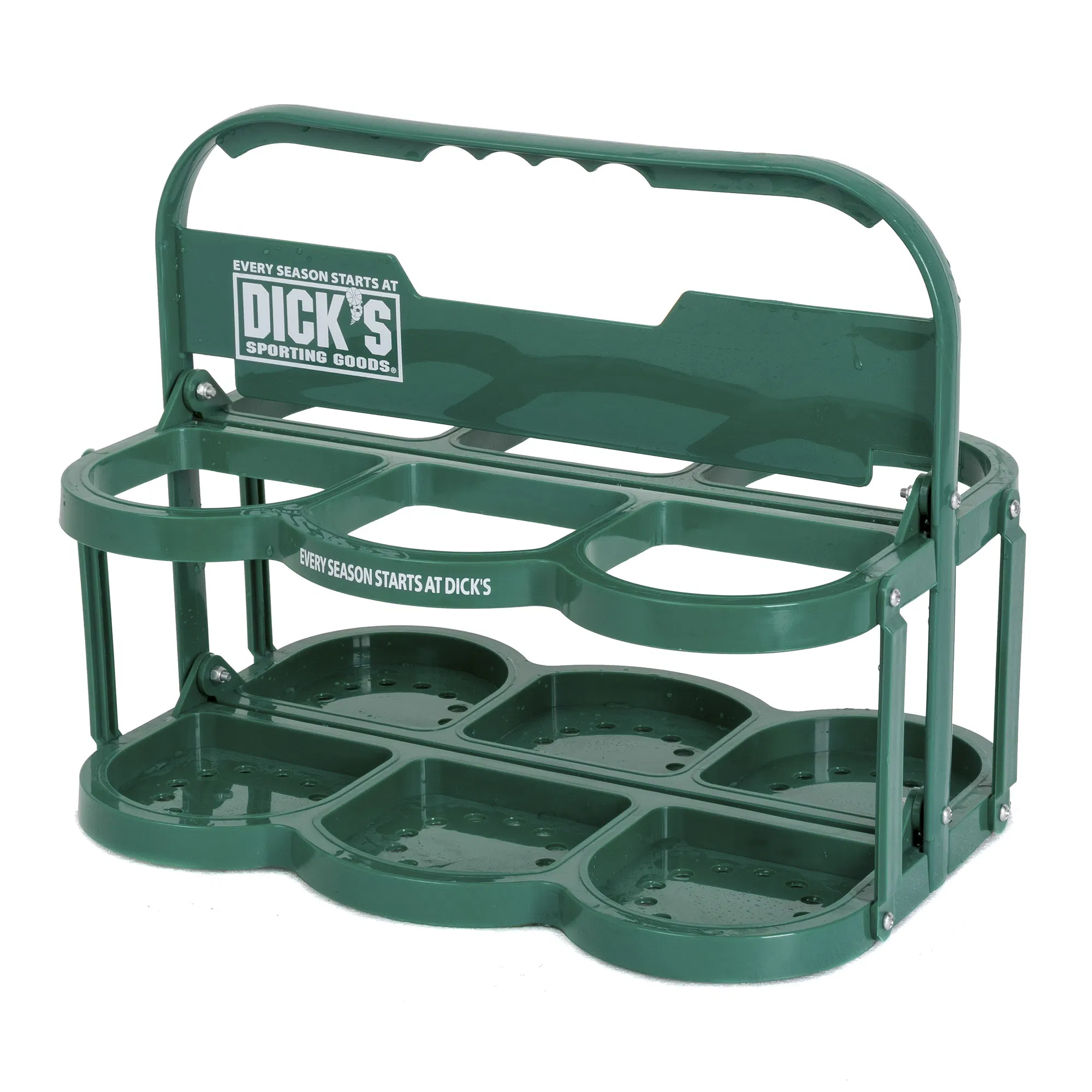 Promotional Red Plastic 6 Bottles Water Bottle Carrier