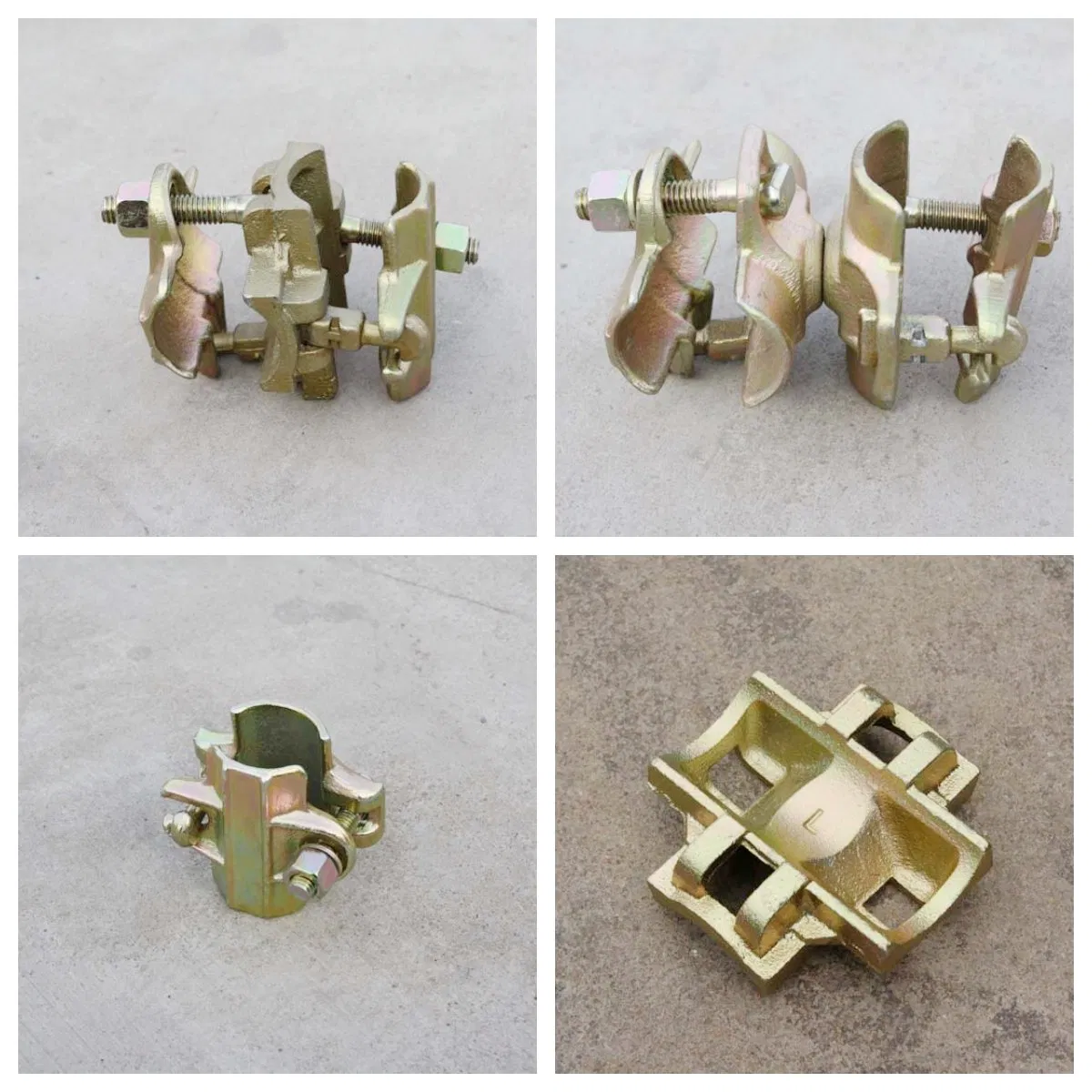 En74 Standard Italian Type Orthogonal Joint Coupler / Italian Swivel Clamp