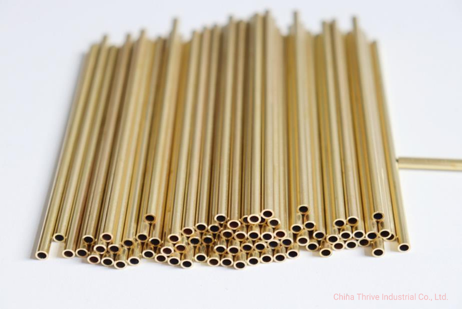 Brass Tubes Small Hollow Pipe Polished Brass Pipes