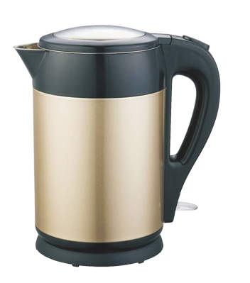 Двухслойный электрический чайник из нержавеющей стали