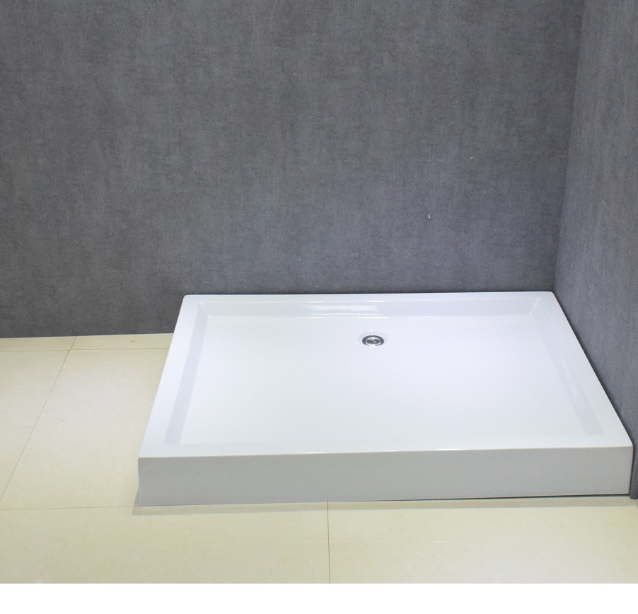 Square Acrylic Bathroom Shower Base