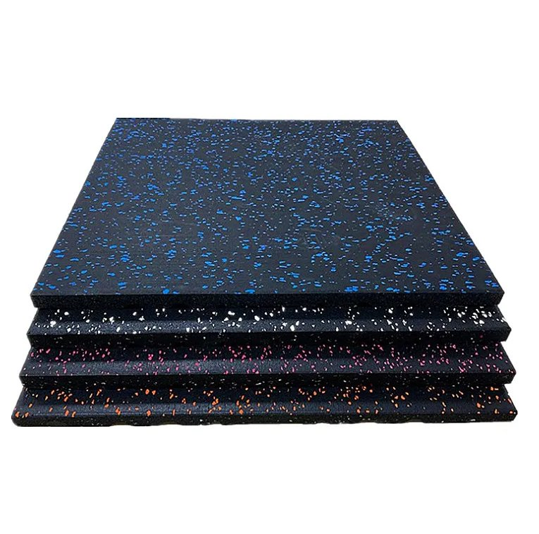 EPDM Crossfit Fitness Gym Rubber Tile Gym Flooring Mat 30mm
