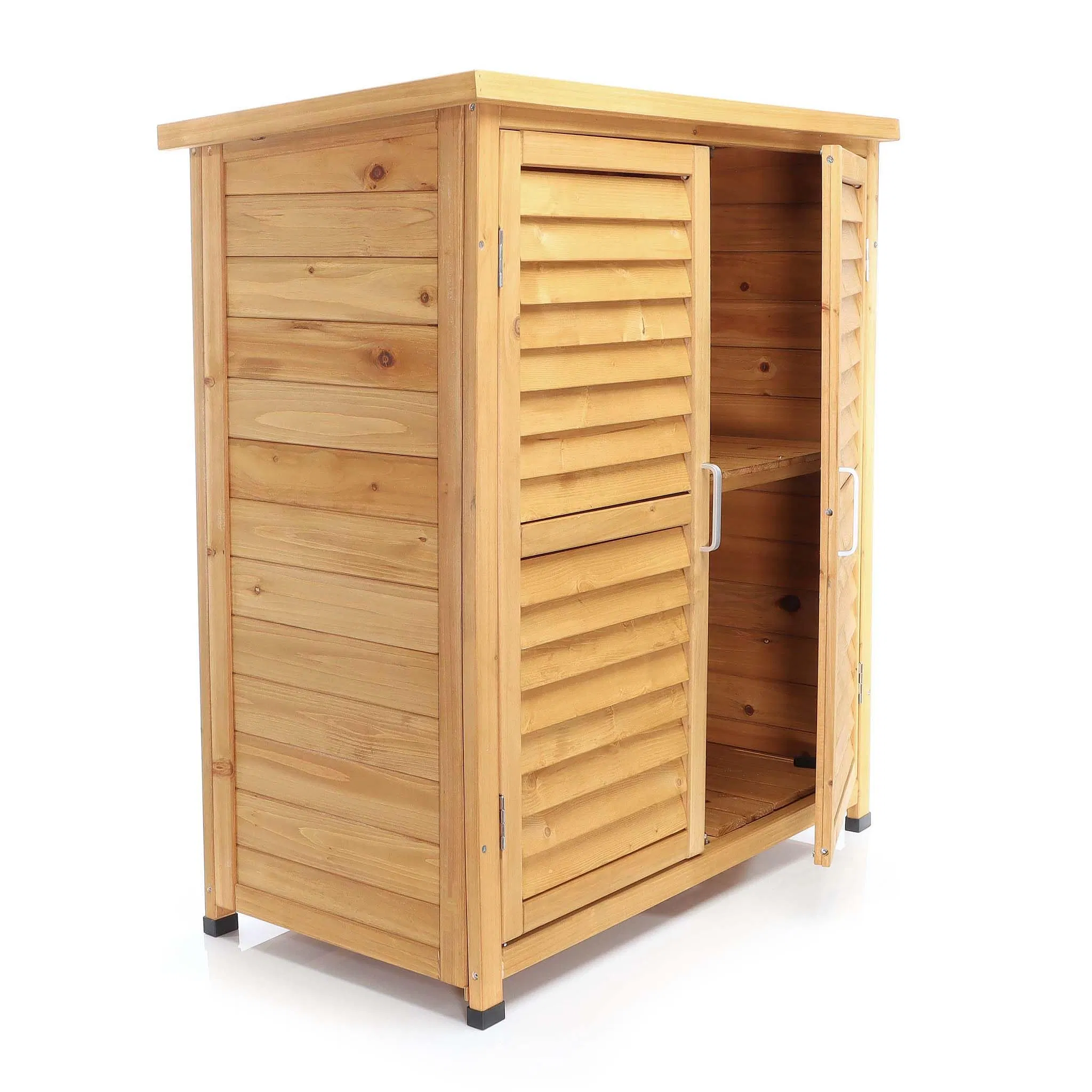 Low Garden Storage Cabinet Box with 2 Doors 870*465*916 mm