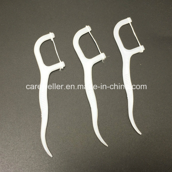 Disposable Plastic Dental Oral Floss Pick