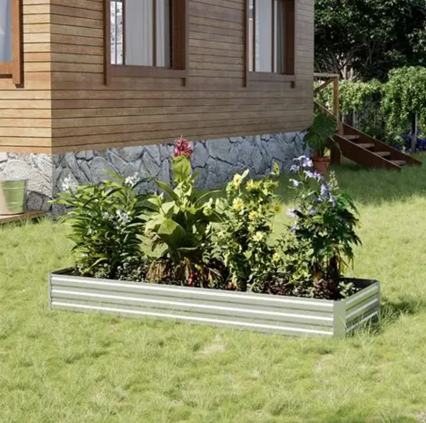 Stackable Metal Garden Bed for Vertical Gardening