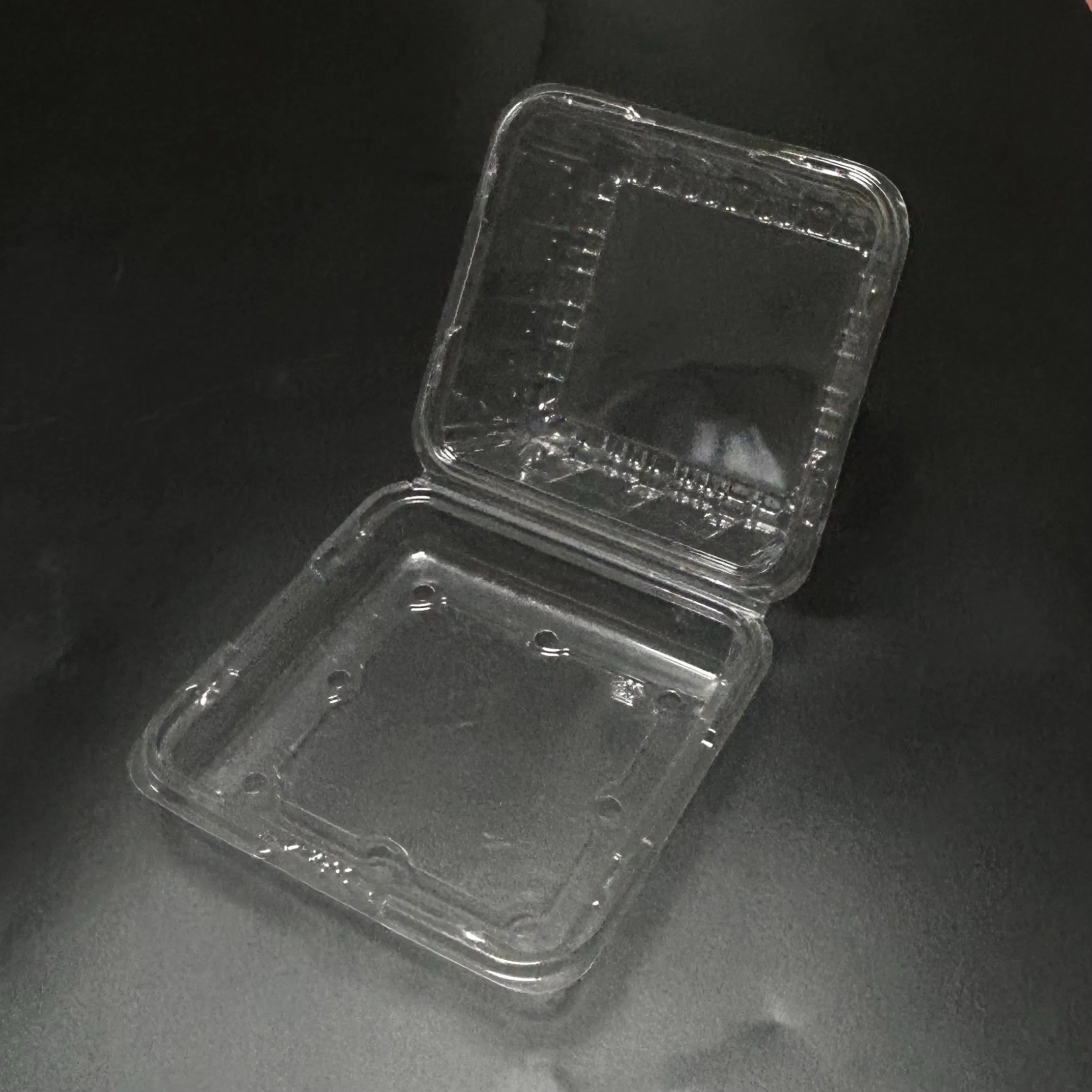 custom food grade chocolate clamshell tray PET clear blister packaging