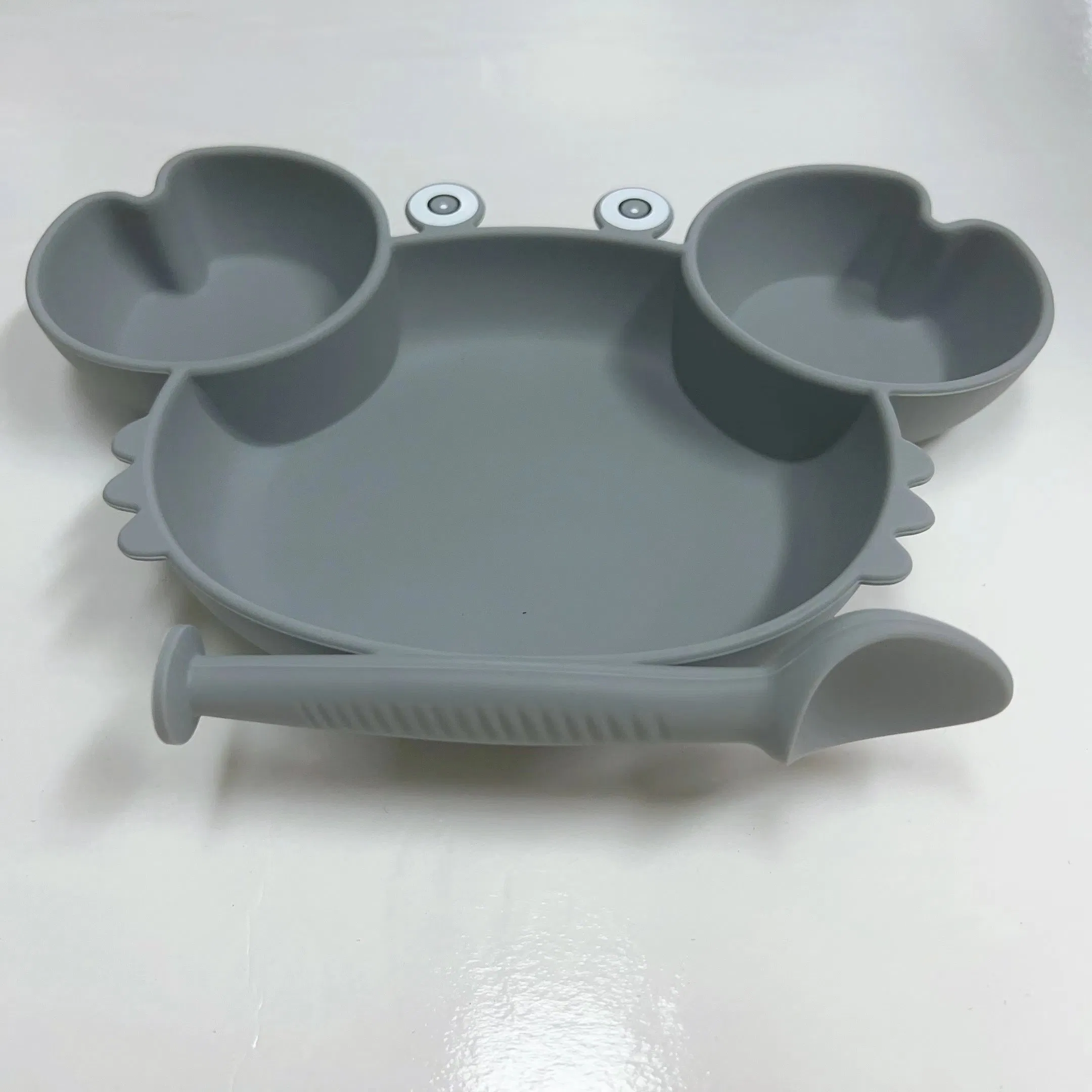 Chinese Factory Food-Grade Silicone Baby Plate