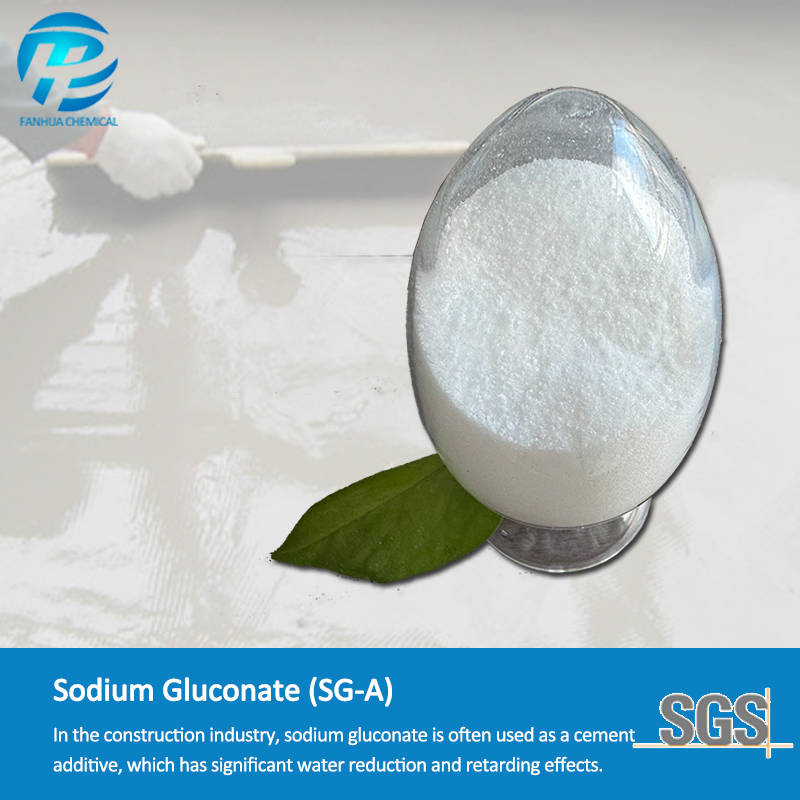 Flow Enhancer Retarder Sodium Gluconate for Cementitious Mixes