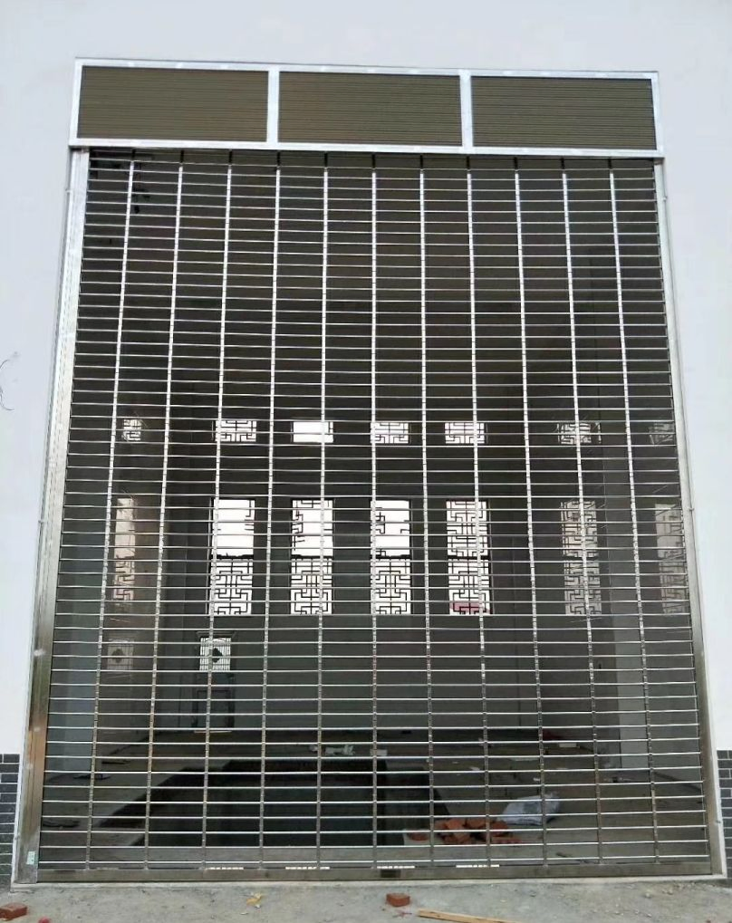 High-Grade Aluminum Anti-Theft Security Folding Grille Windows and Doors Modern Sliding Design Burglar Proof for Hotels Accordion Door