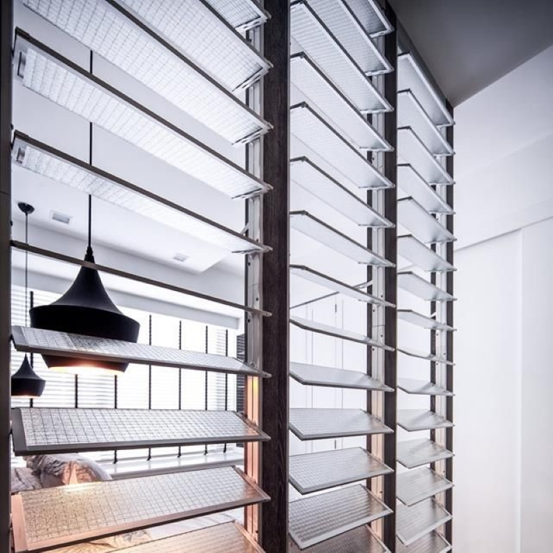 6mm Single Glass Window Blinds for Home Buildings