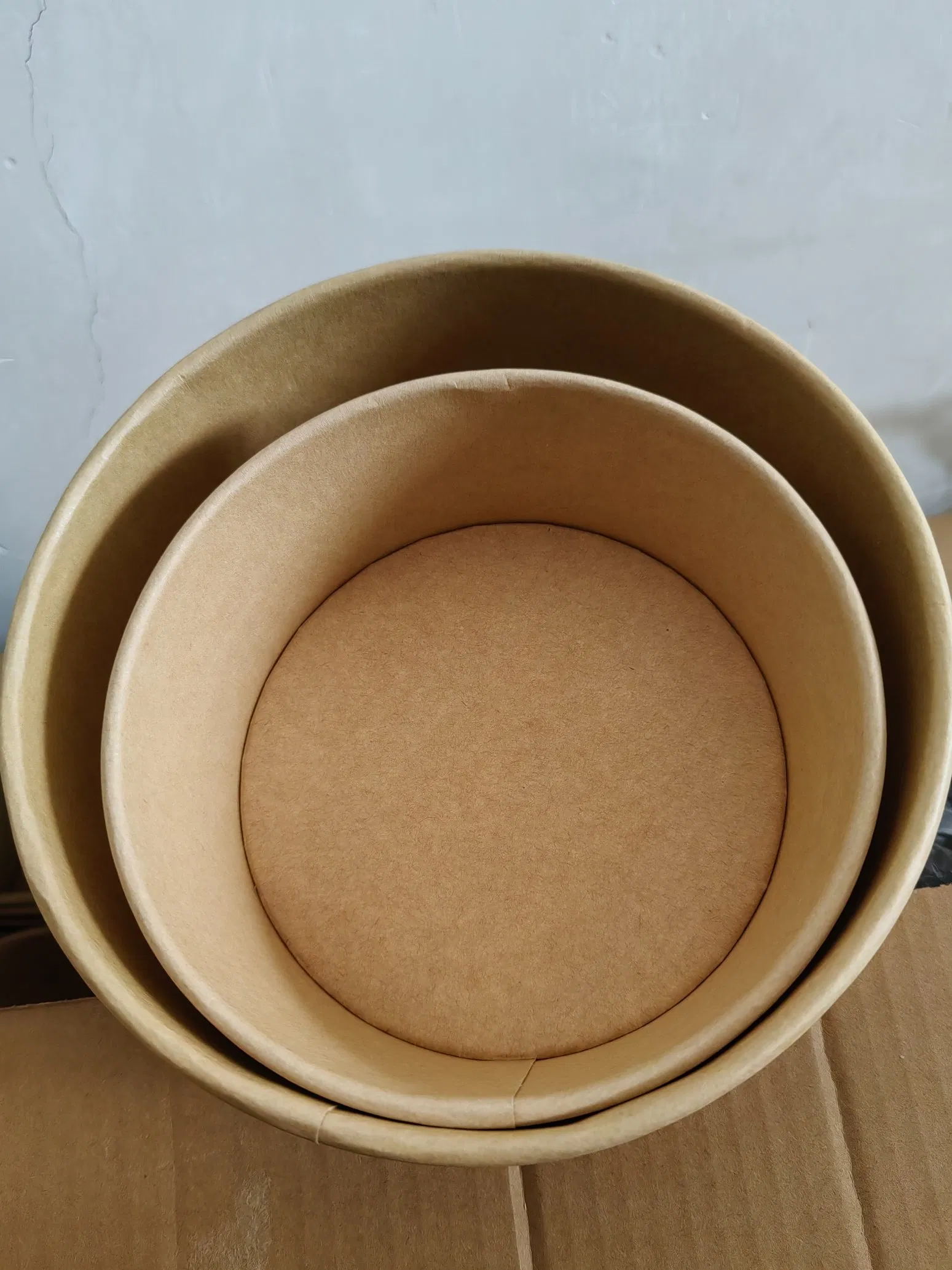 Round Square Rectangular Salad Bowls Paper Food Container