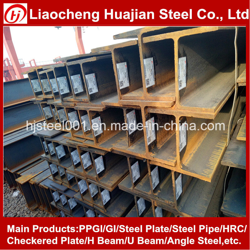 Q235B Q355b A36 Ss400 Carbon Metal Steel Profile Hea Heb Wide Flanged H Beam for Structural