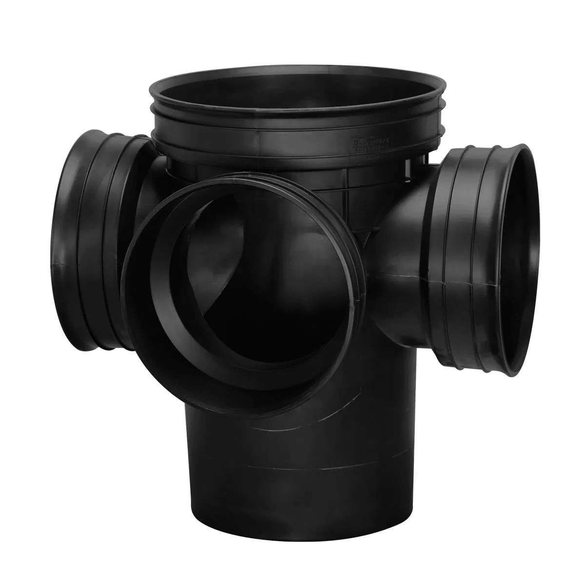 Pipe Fittings of DN160mm to DN1000mm PP/HDPE Plastic Tee Well