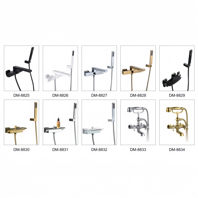 Modern Acrylic Faucet Hardware for Elegant Bathtub Designs