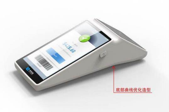 4 Inch Two Dimensional Code Scanning Payment Terminal with Intel6321 CPU and Capacitive Touchscreen