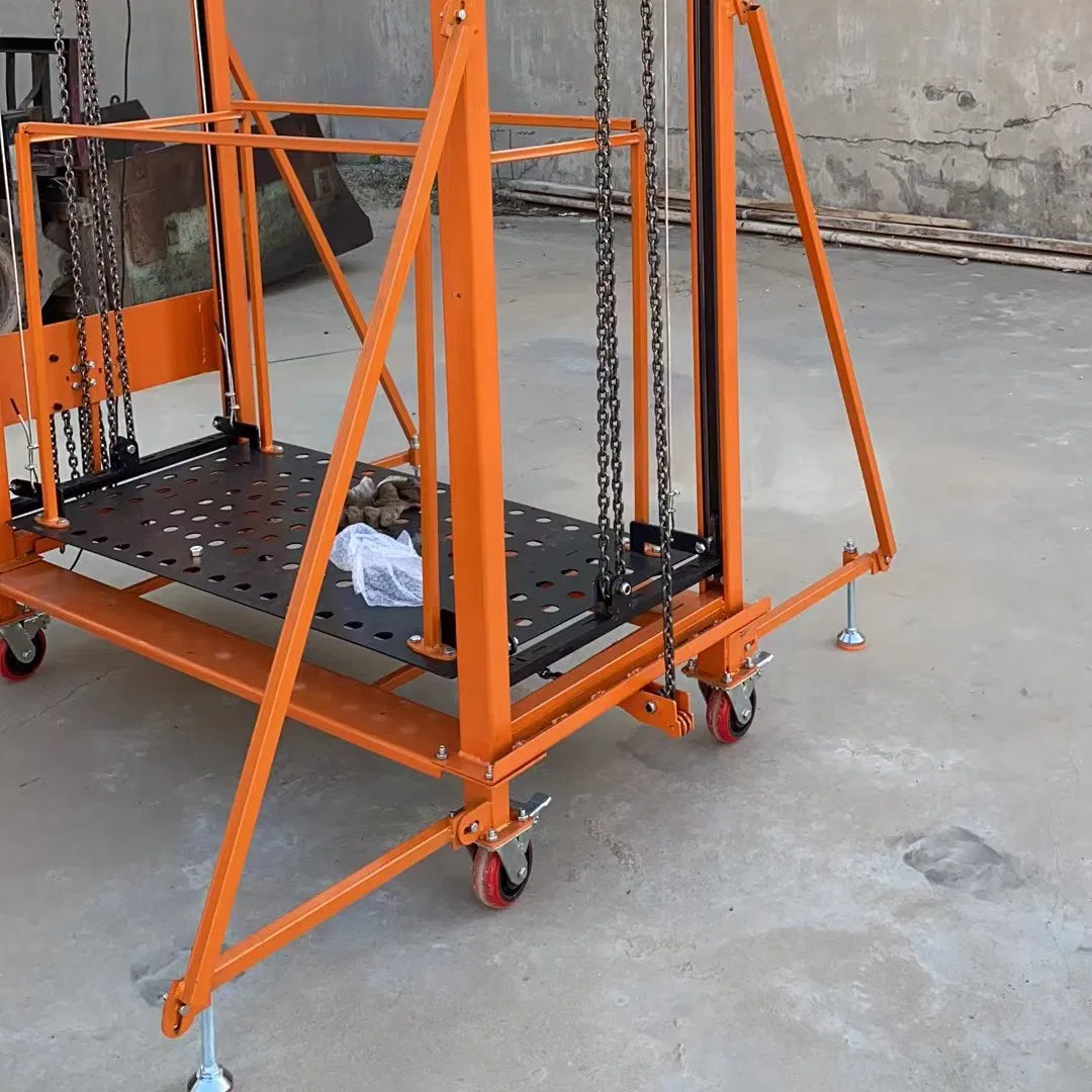 Self Propelled Electric Mobile Scaffolding Portable and Foldable Lifting Scaffoldings (12M) Lift Aluminium for Electrician