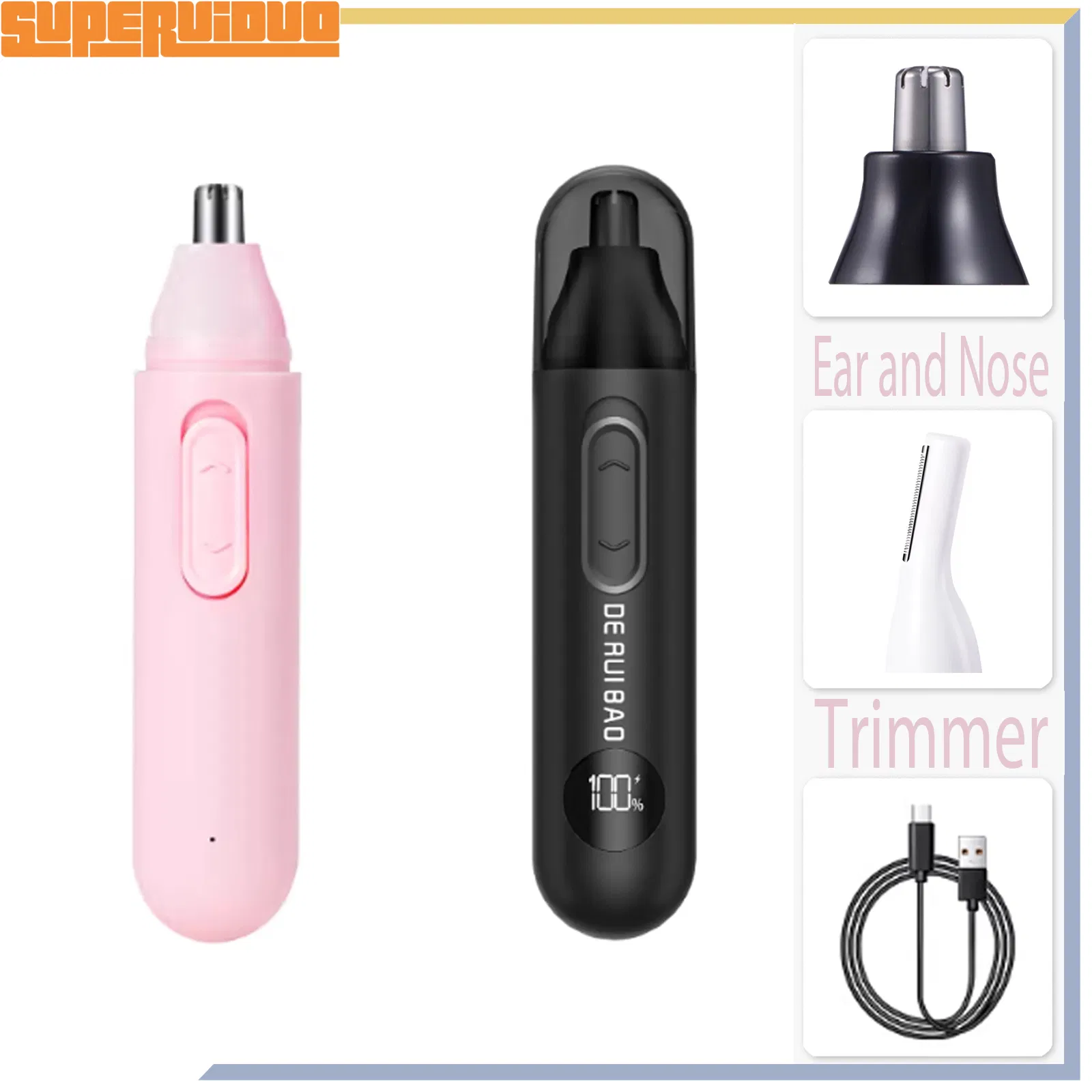 Business Trip Pocket-Size Lightweight Nose Hair Trimmer