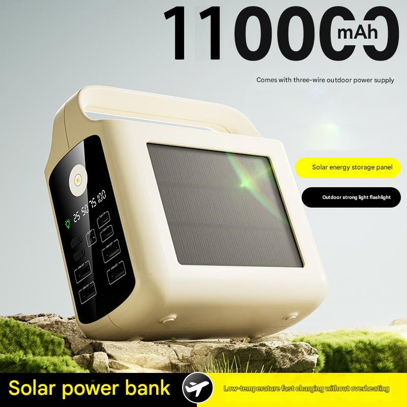 Портативная солнечная электростанция 90000mAh, ультратонкая