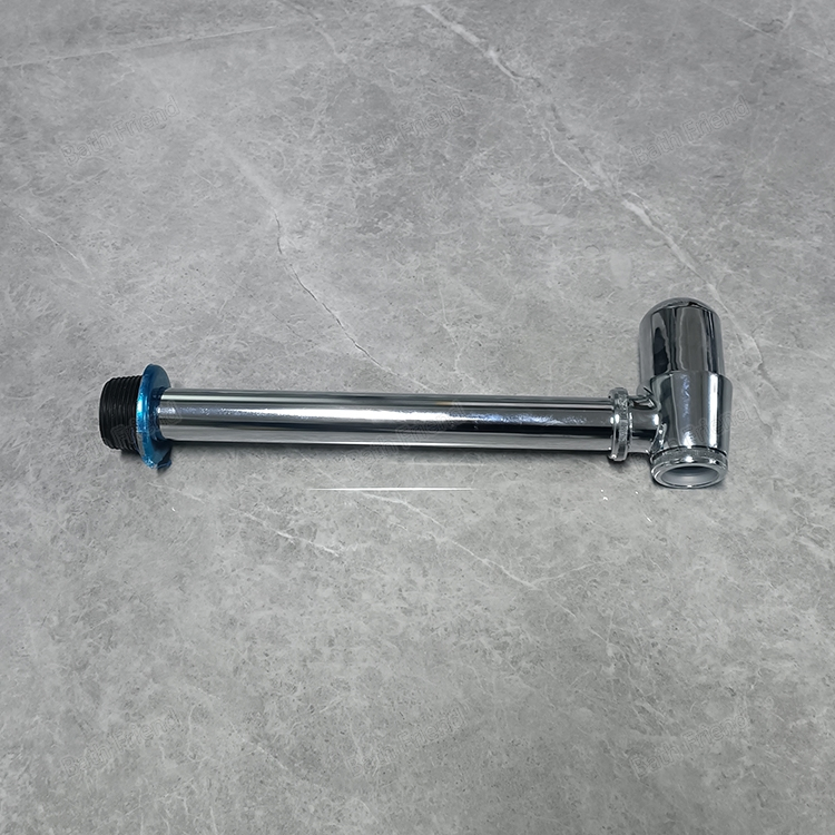 Brass 1/2" Bottle Trap Vessel Sink P Trap Brass Wall Mounted Sink Pipe