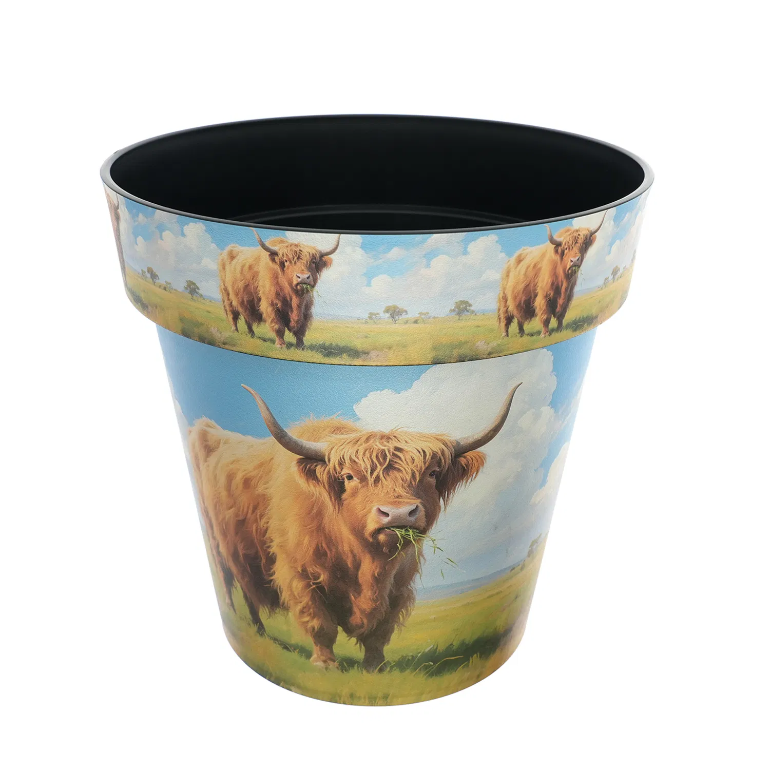 Customized Portable Beautiful Outdoor Garden Flower Pots and Planting Containers