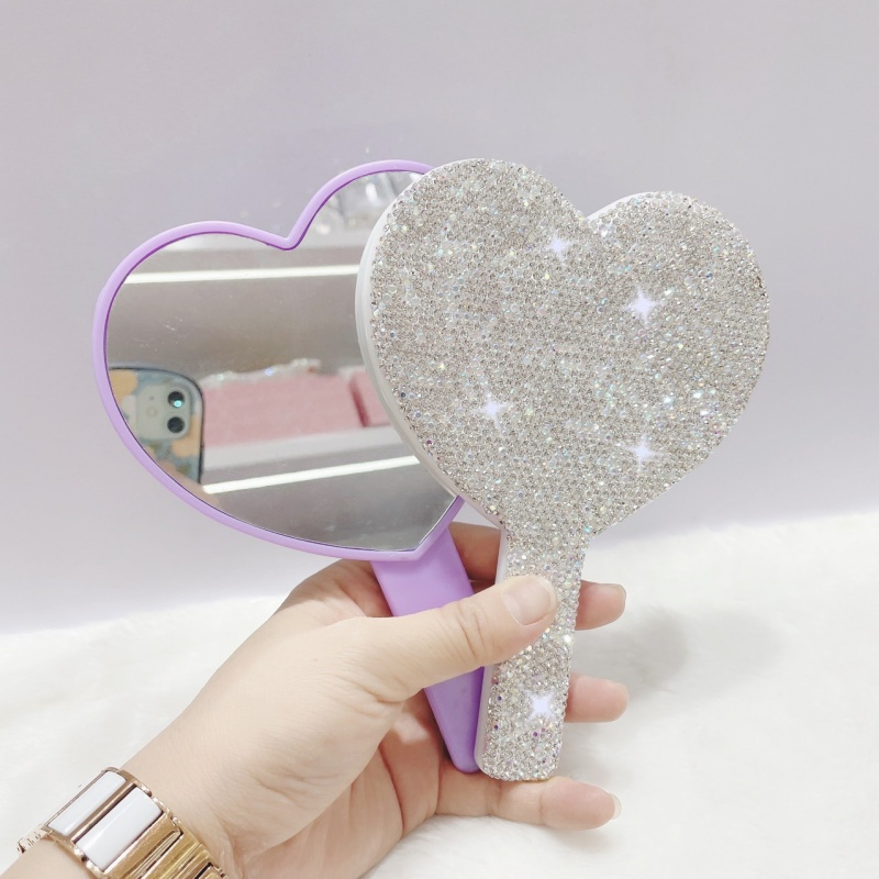 Hand Held Single Side Makeup Mirror for Gifts