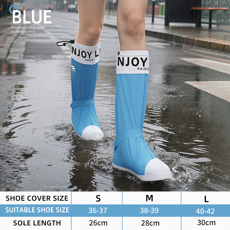 High Performance Non-Disposable PVC Waterproof Cover Shoes Breathable Anti-Slip Rain Shoe