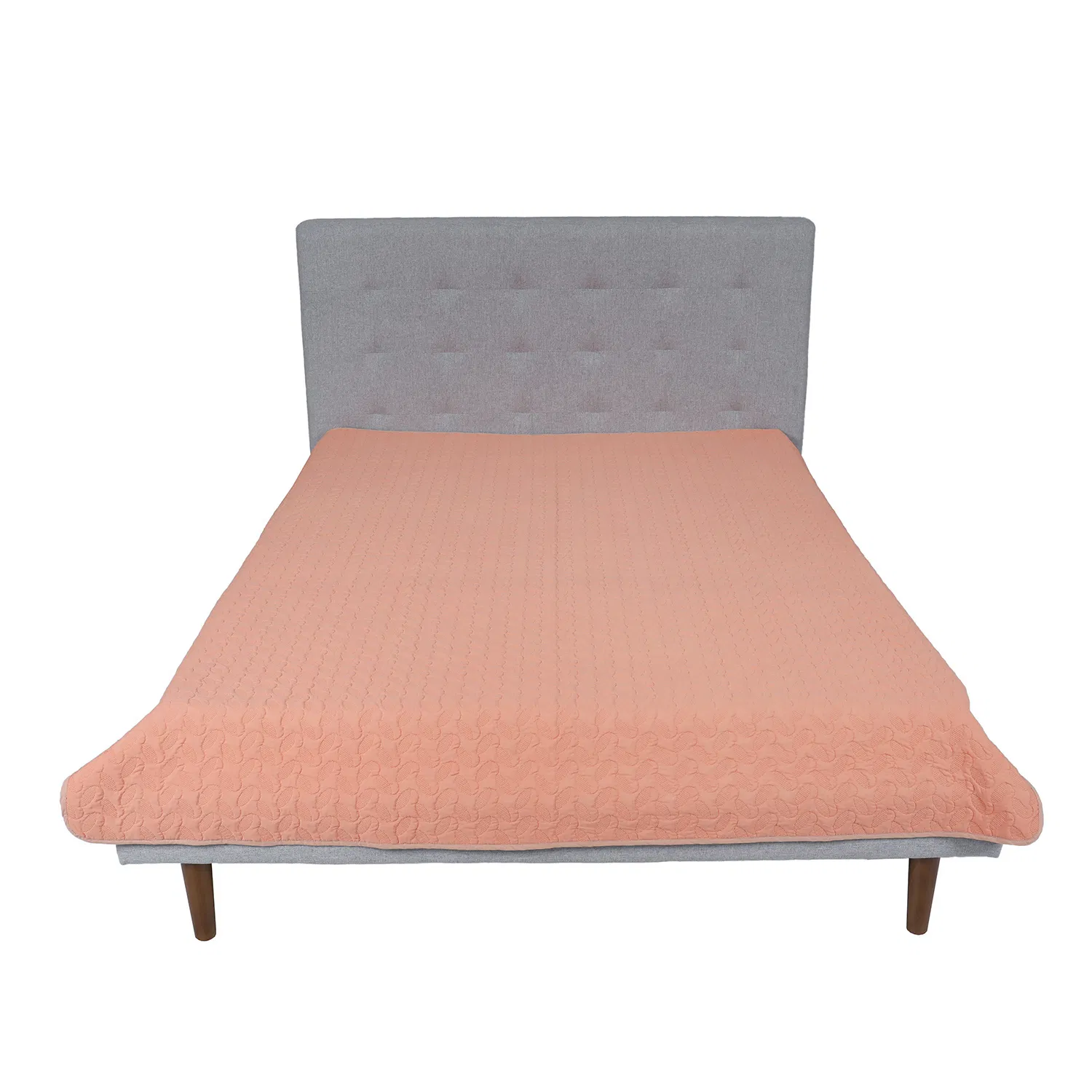 New Design Lusury Embroidery Bedspread Bed Cover Set Orange Color Duvet Quilt