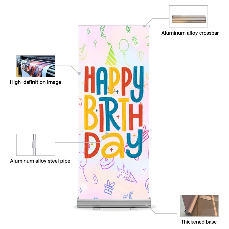 Advertising Cheap Banner PVC Banner Roll Double Sided Retractable Outdoor Banner