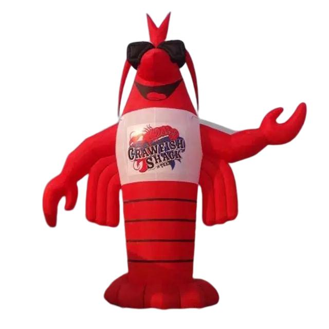 Boyi Guangzhou Factory Giant Inflatable Lobster Shrimp