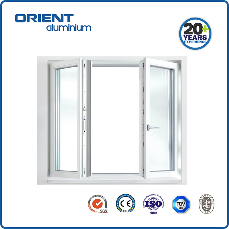 Wholesale Wooden Aluminium Window Powder Coated Aluminum Window & Door Glass Window