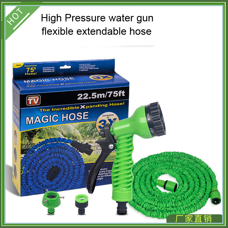 Garderning Watering Tool Kits High Pressure 360 Rotating Water Gun