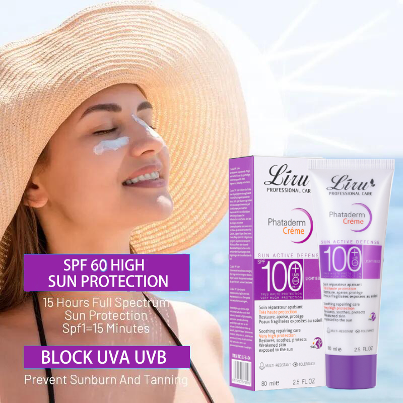 Customized Anti-Oxidation Sunblock Sun Skin Care Brightening Sunscreen SPF 100