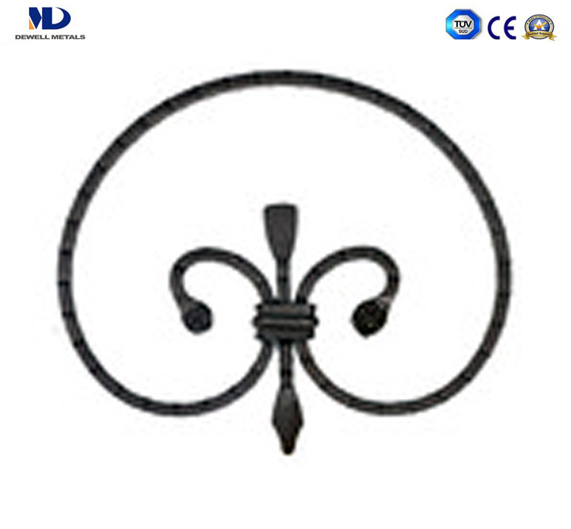 Ornamental Parts Wrought Iron Rosettes
