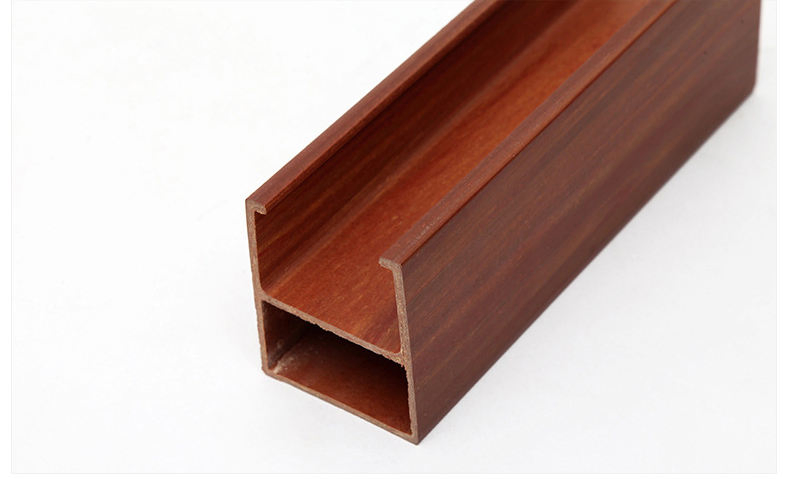 Алюминиевая U-образная реечная потолочная система Wooden Grain