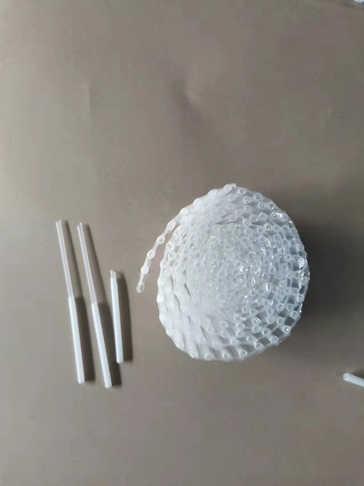 Wholesale Eco-Friendly Disposable Tableware Plastic Biodegradable PLA Telescopic Straw for Drink