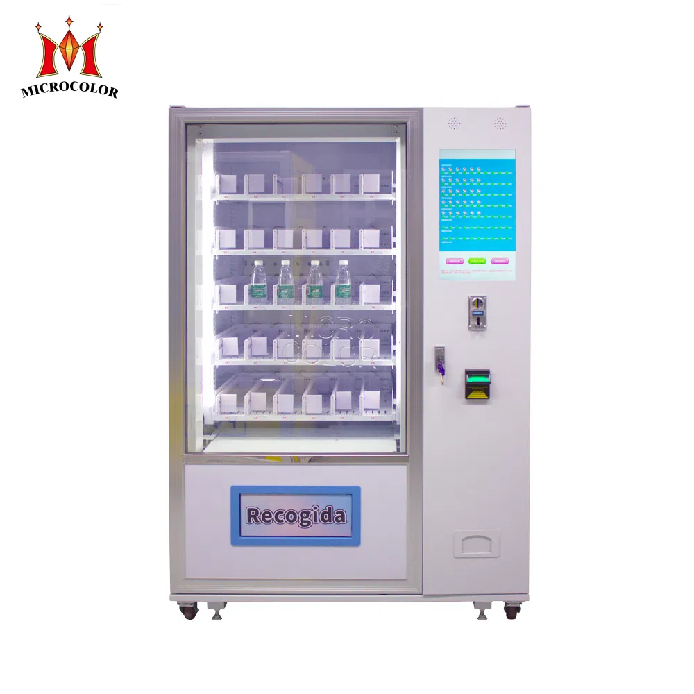 Export Europe Popular Snack Drink Automatic Combo Vending Machine Snack and Drink Hot Food Vending Machine Automatic