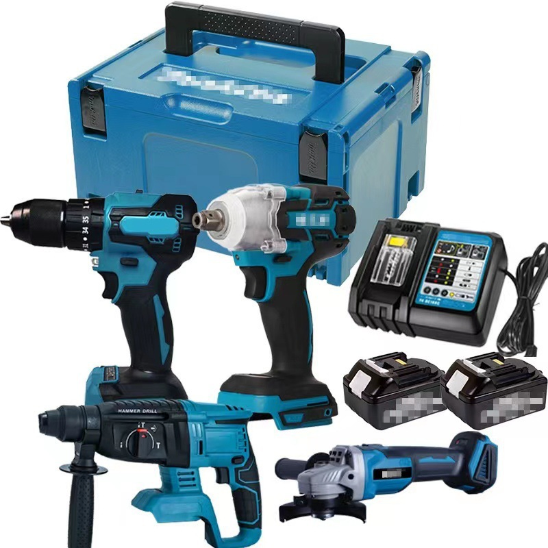 Factory Cordless Power Tool Kit with Hand Box Power Tools