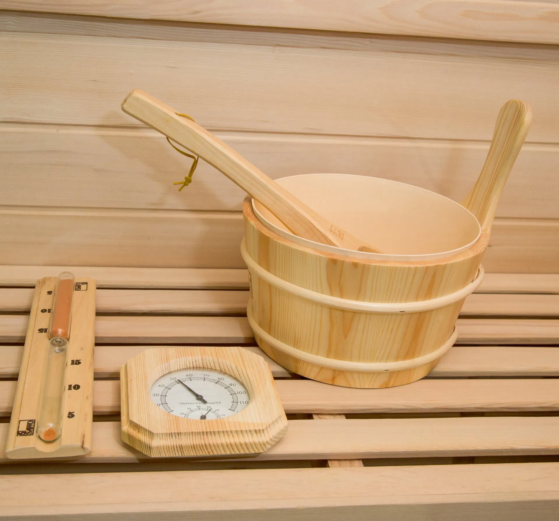 Кедровая сауна-бочка на 4 человека