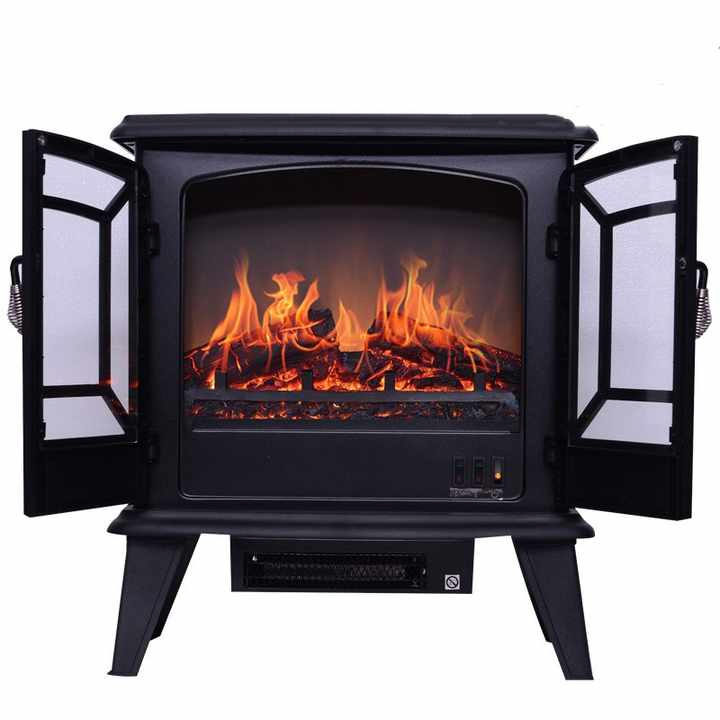 New Good Quality Wood Burning Home Appliance Electric Fireplace