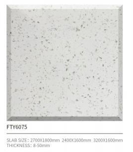 Artificial Marble White Color Slab for Countertop/Wall/Stair/Floor Tile Quartz Slab