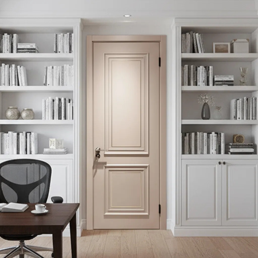 Wood Plastic Composite Majoys Customized Plywood Bedroom WPC Door