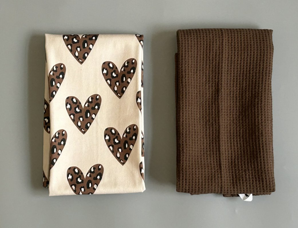 Custom Printed Cotton Waffle Printing Tea Towel