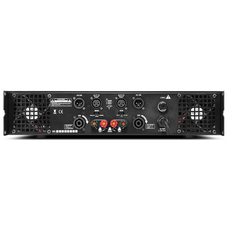 LED Display 1200-Watt Karaoke Power Amplifier for Events