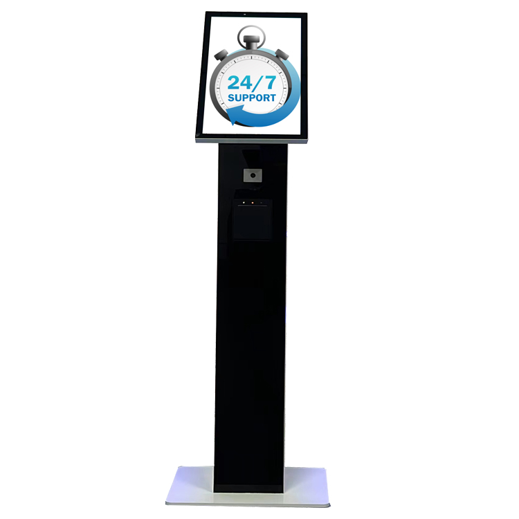 Interactive Self Service Touch Screen Bus Ticketing Printing Kiosk Machine