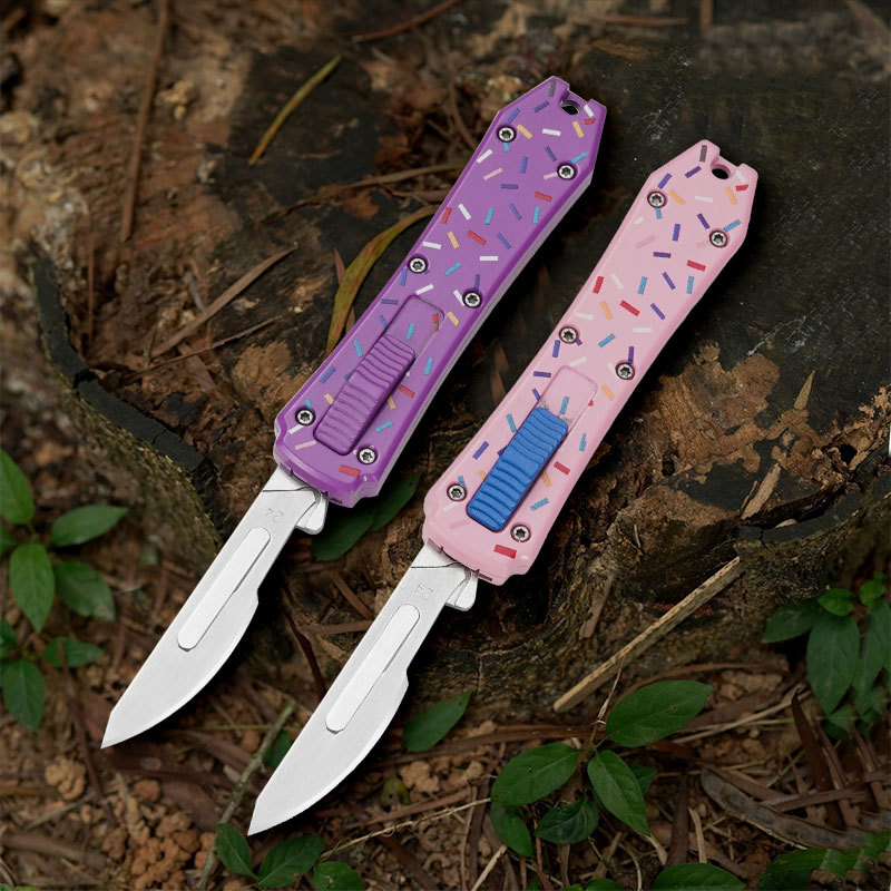 Hot Sale Portable Scalpel Blade Otf Automatic Multifunctional Replaceable Utility Otf Knife