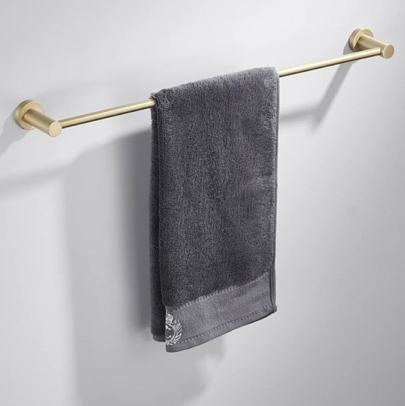 Luxury European Style Brass Stainless Steel 304 Wall Mounted Paper Holder Bathroom Accessories Bathroom Bath Towel Rack