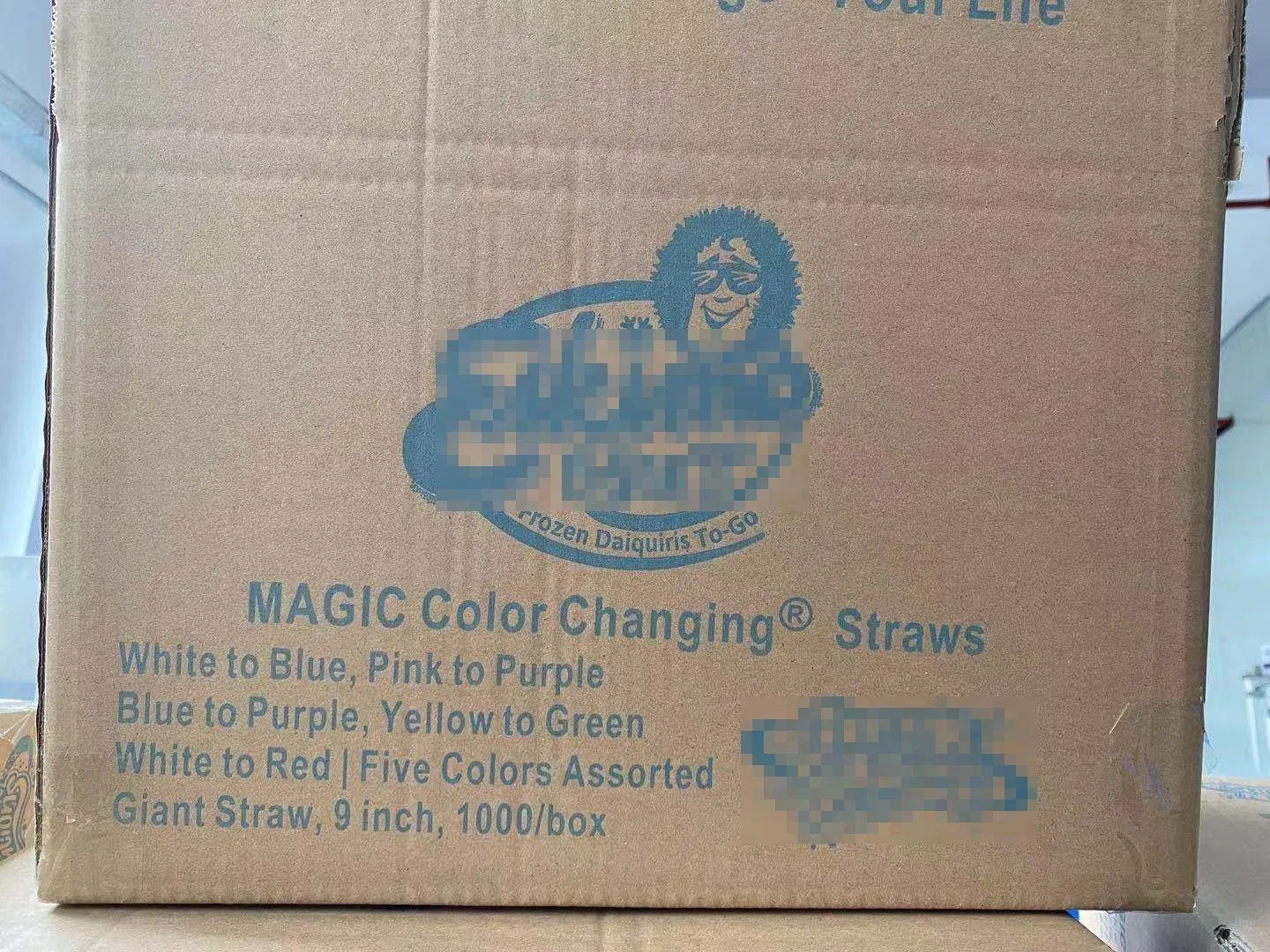 Plastic Disposable Color Changing Drinking Straw (PP)