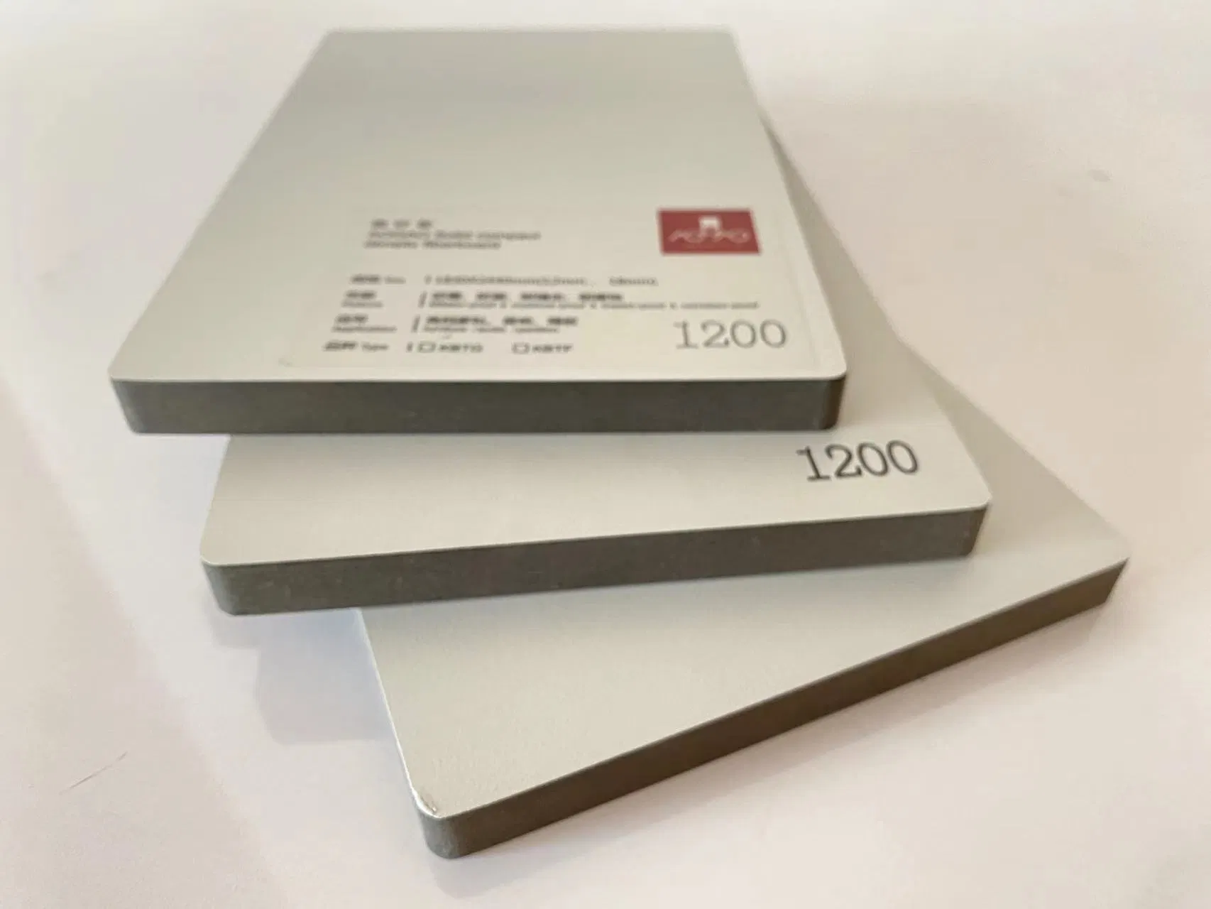 Waterproof Toilet Cubicle Sheet HPL Laminate Compact Density Fiberboard HDF