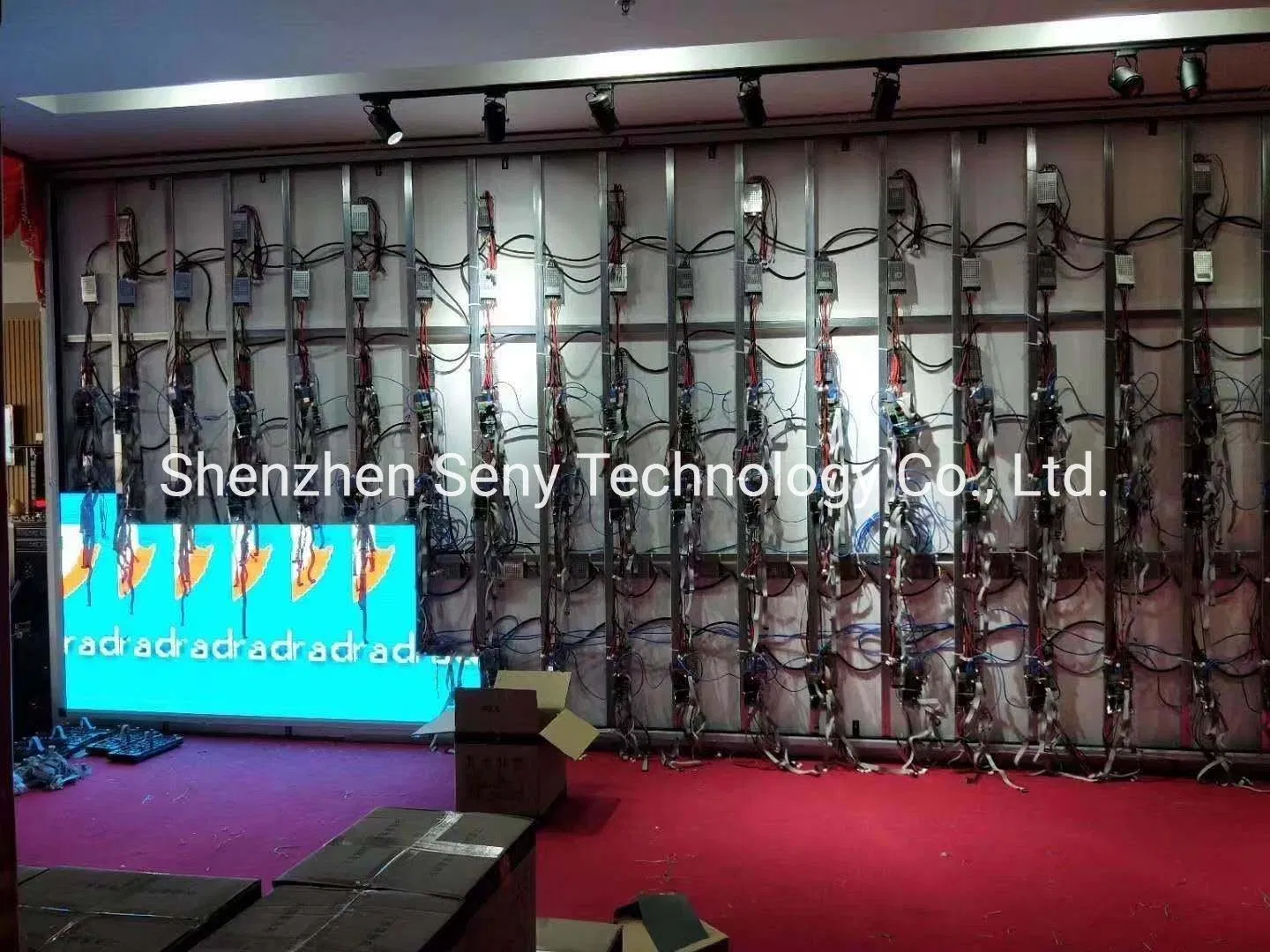 P2.604mm Internal Full Color High Refresh RGB 96X96 LED Matrix Video Advertising Display Module